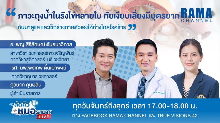 ภาวะถุงน้ำในรังไข่หลายใบ,ถุงน้ำในรังไข่,ถุงน้ำ,รังไข่
