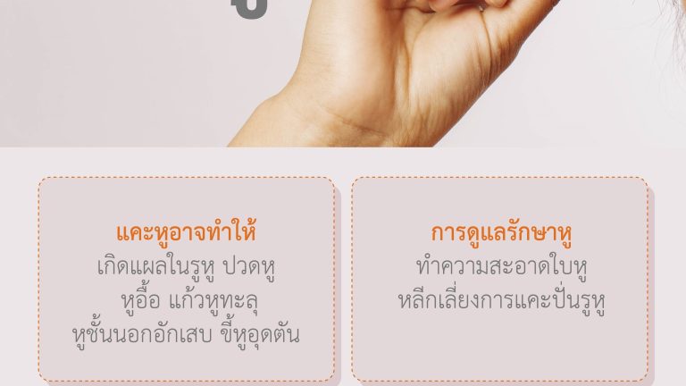 อันตรายจากการแคะหู